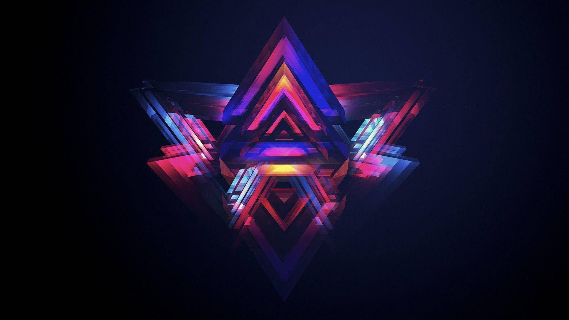 Cool 3d Facets Background