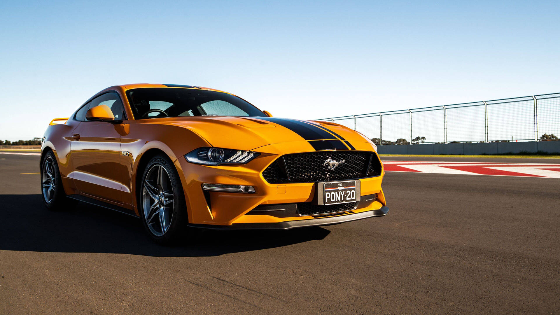 Cool 4k Ultra Hd Mustang Gt Yellow