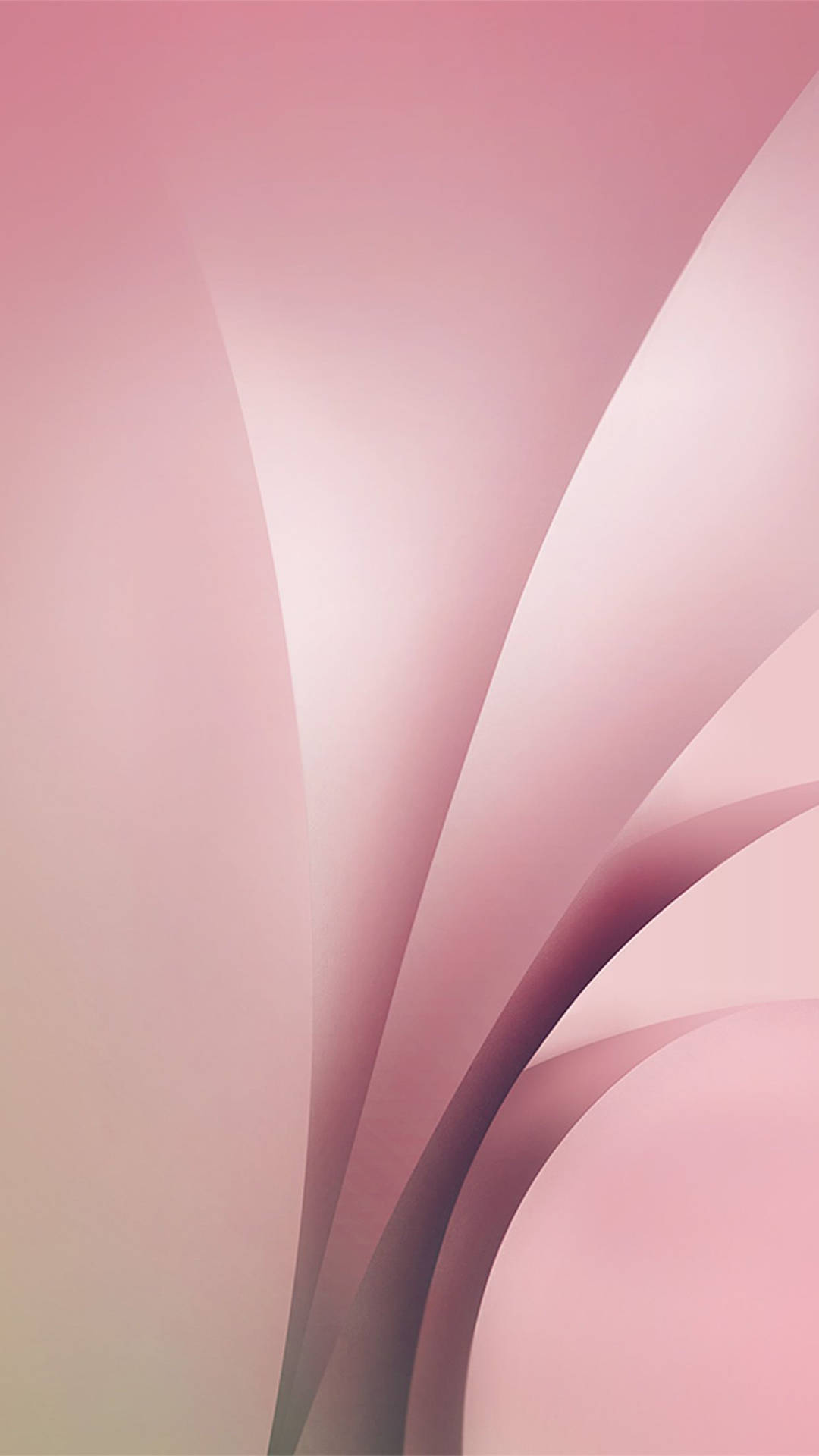 Cool Aesthetic Abstract Pink Wave Background