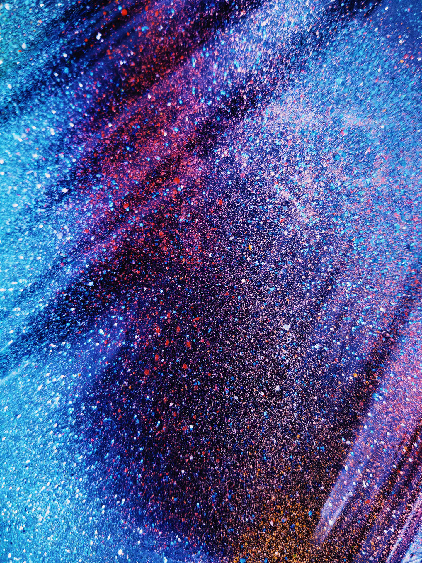 Cool Aesthetic Galaxy Abstract Gradient Background