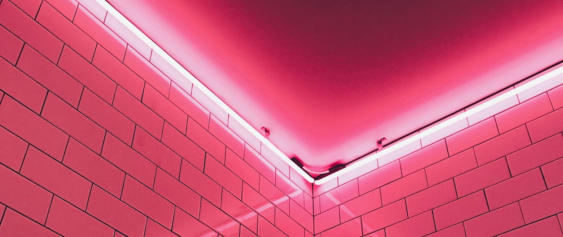 Cool Aesthetic Pink Tile Background