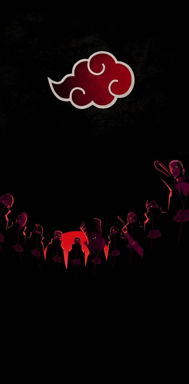 Cool Akatsuki Cloud Iphone Background