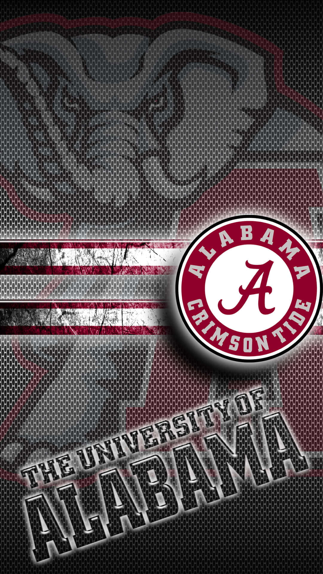 Cool Alabama Football Logo Background