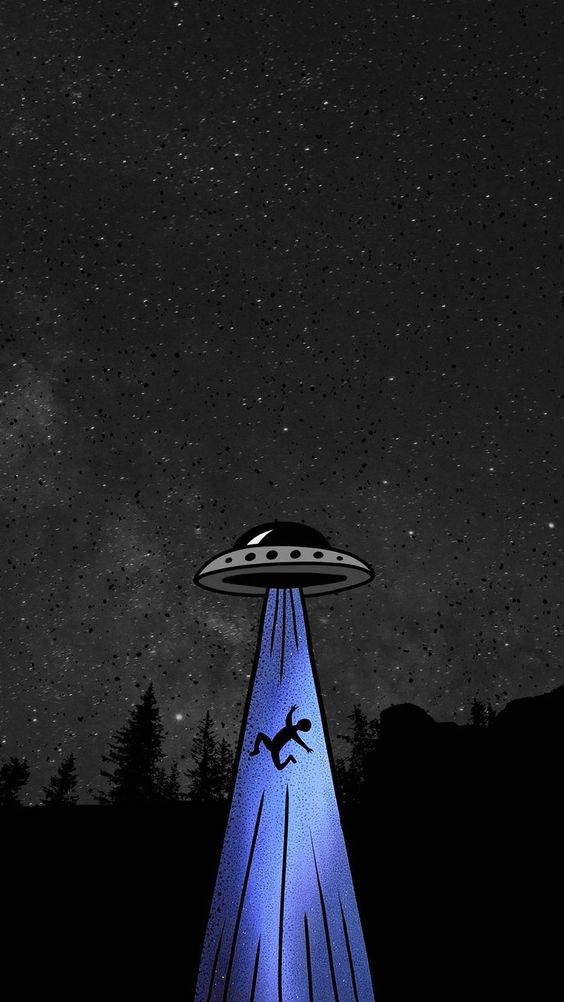 Cool Alien Abduction Background