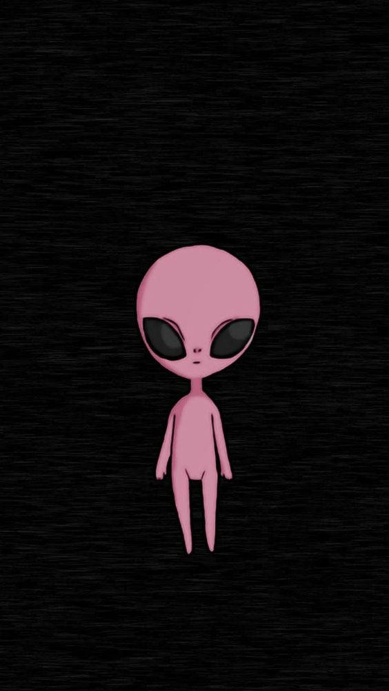 Cool Alien Digital Art Background