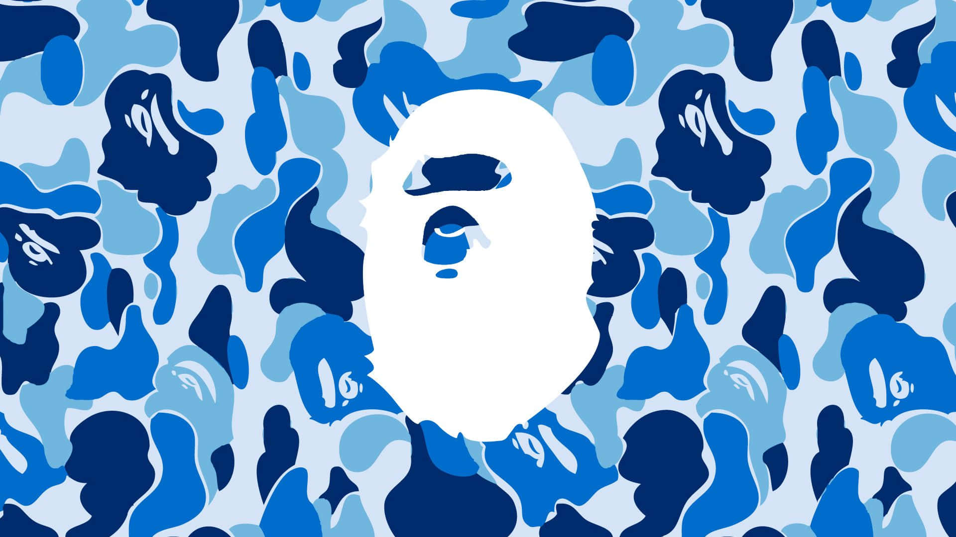 Cool And Casual: Bape Camo Background