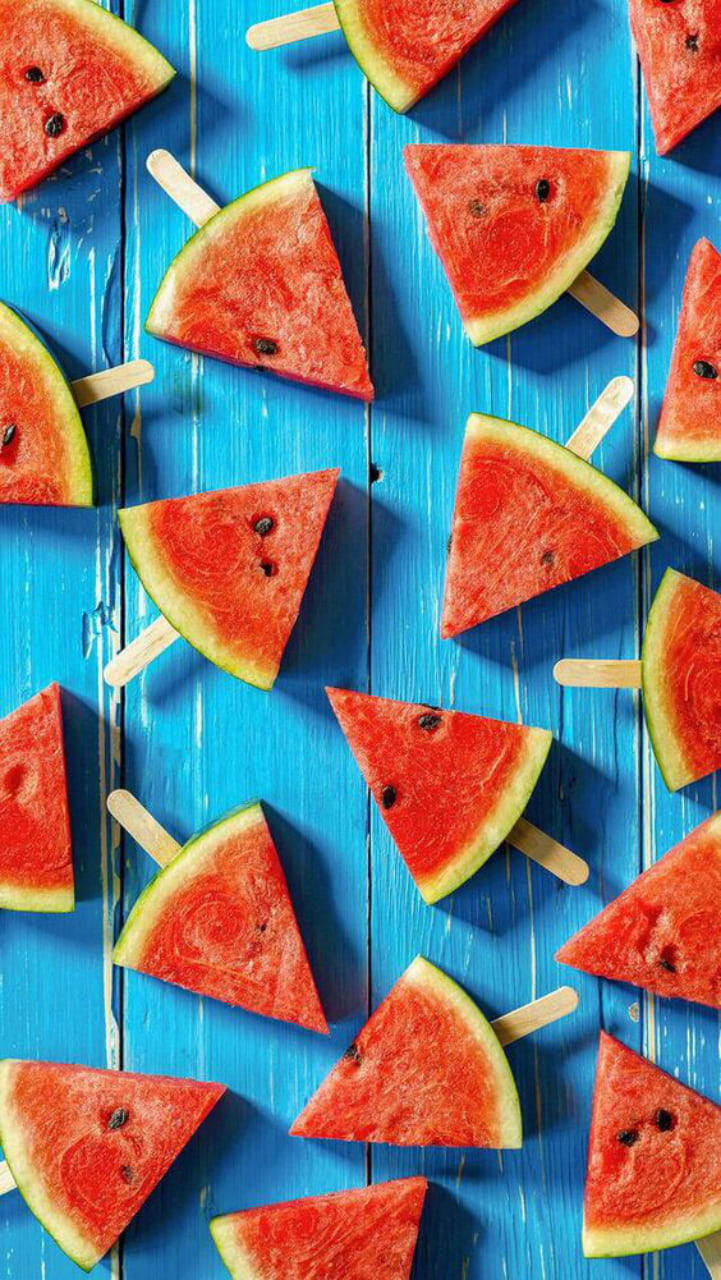Cool And Cute Summer Watermelon Pattern Background