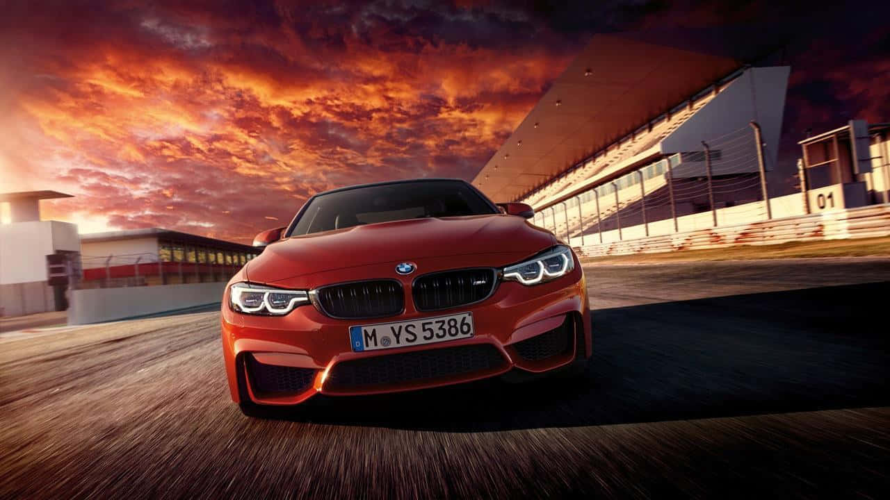 Cool And Sporty Bmw Background