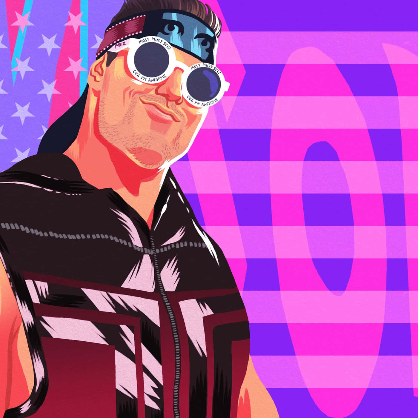 Cool Animated The Miz Background