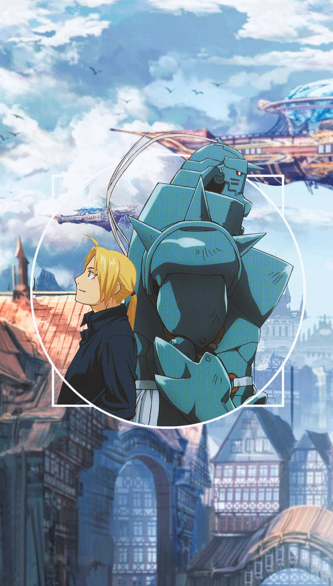 Cool Anime Boy Pfp Elric Brothers Background