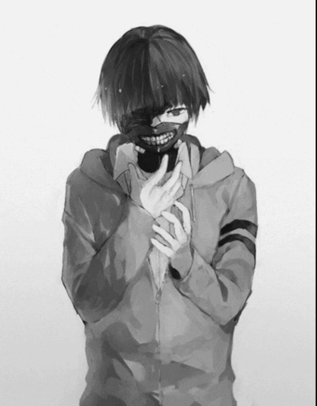 Cool Anime Boy Pfp Tokyo Ghoul Background