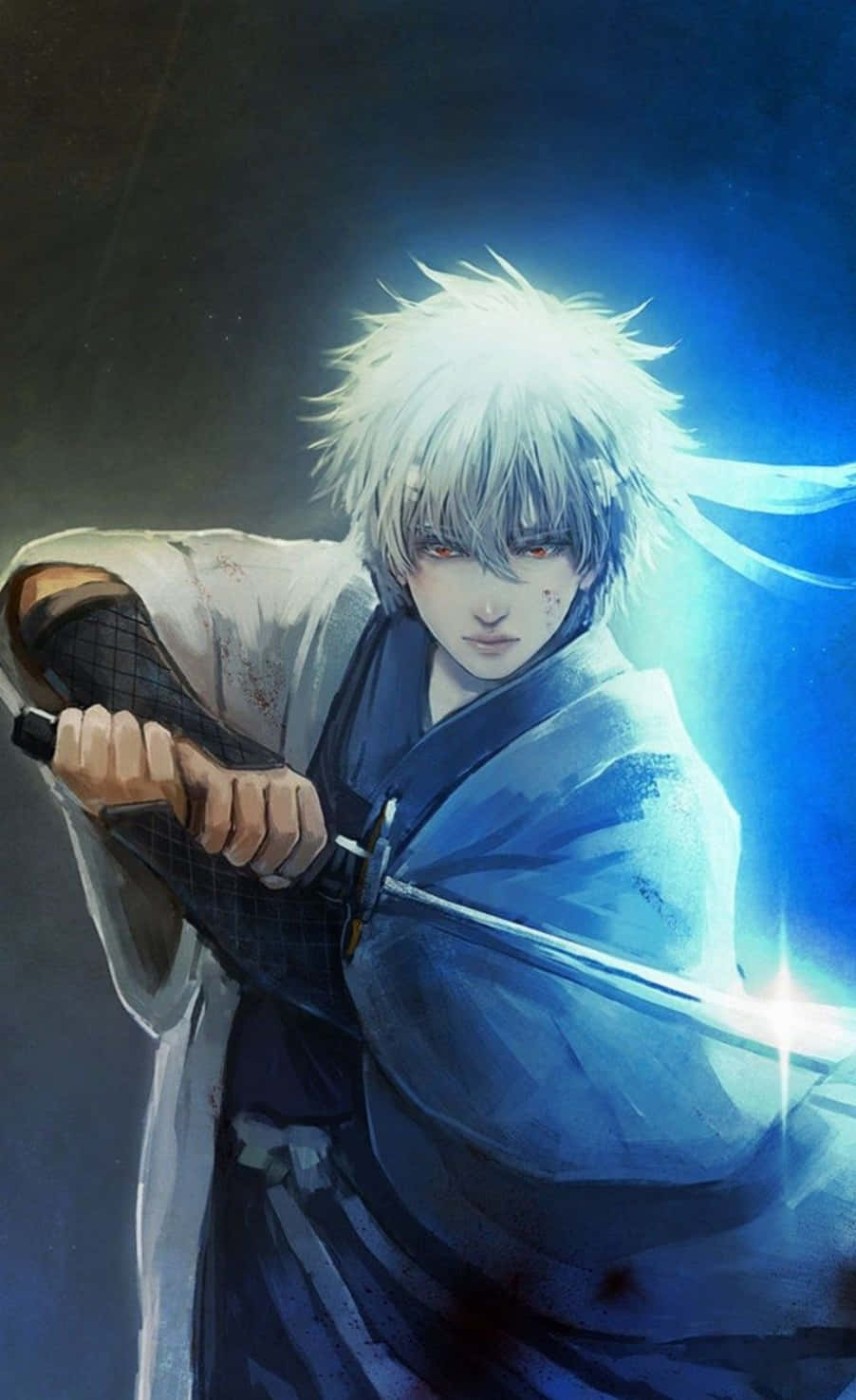 Cool Anime Character Gin Tama Gintoki