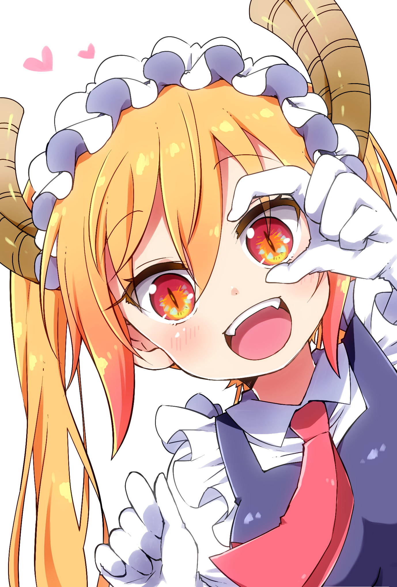 Cool Anime Girl Pfp Dragon Tohru Background