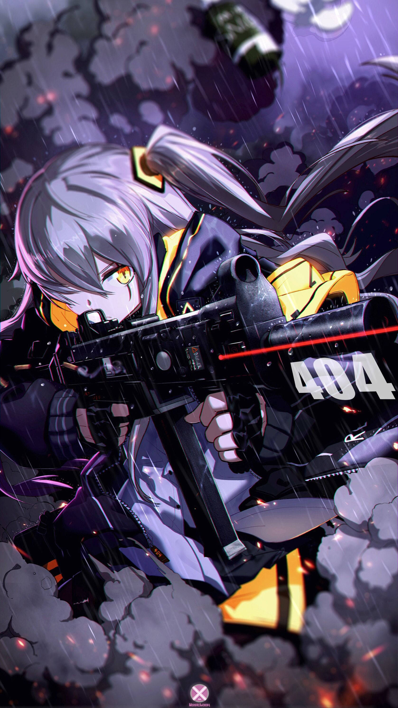 Cool Anime Girl Pfp Girls Frontline Background