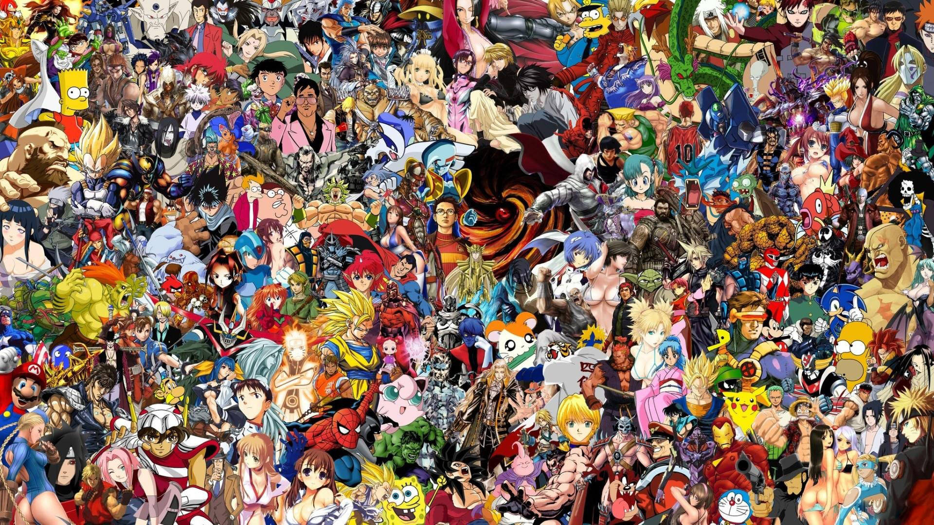 Cool Anime Unique Laptop Background Background