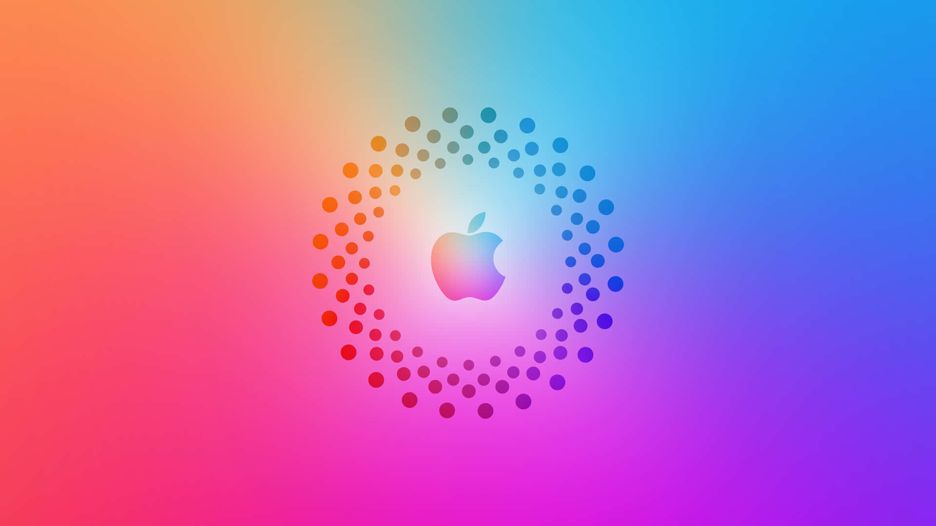 Cool Apple Colorful Desktop Background