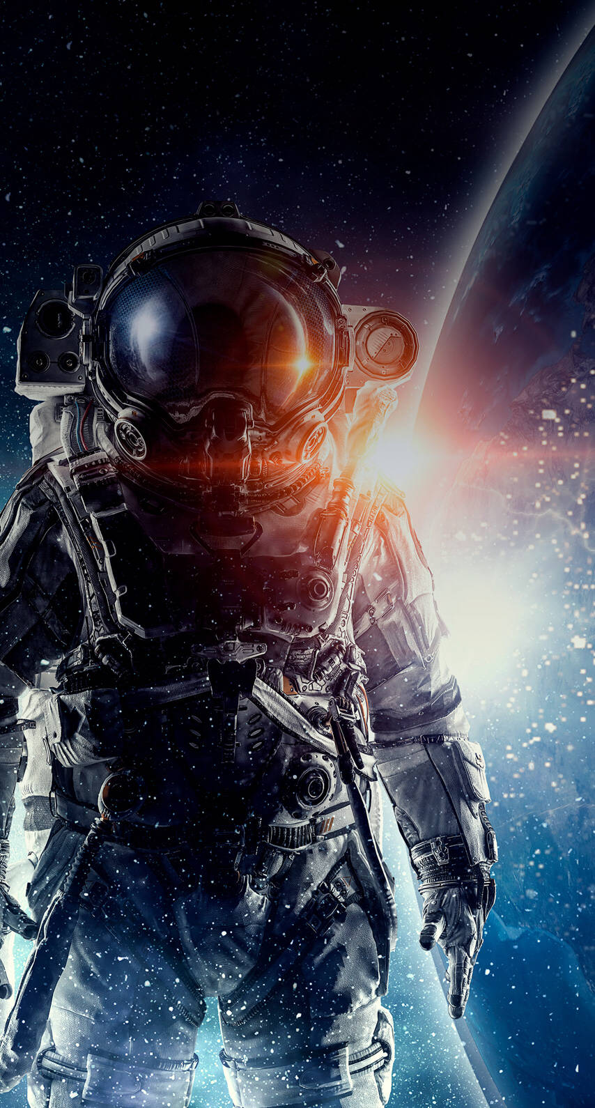 Cool Astronaut Background For Boys Background