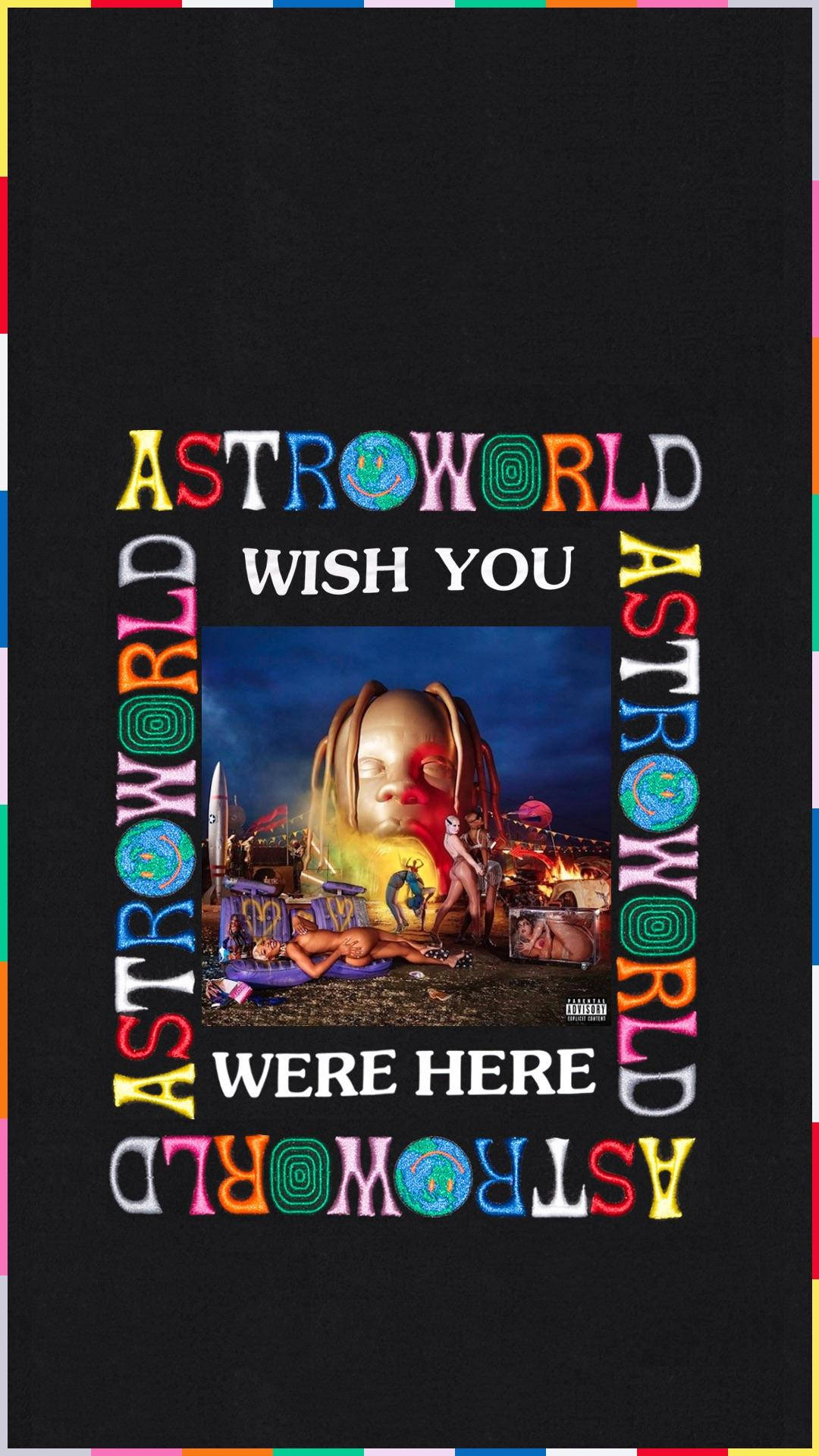 Cool Astroworld Album Art Hd Background