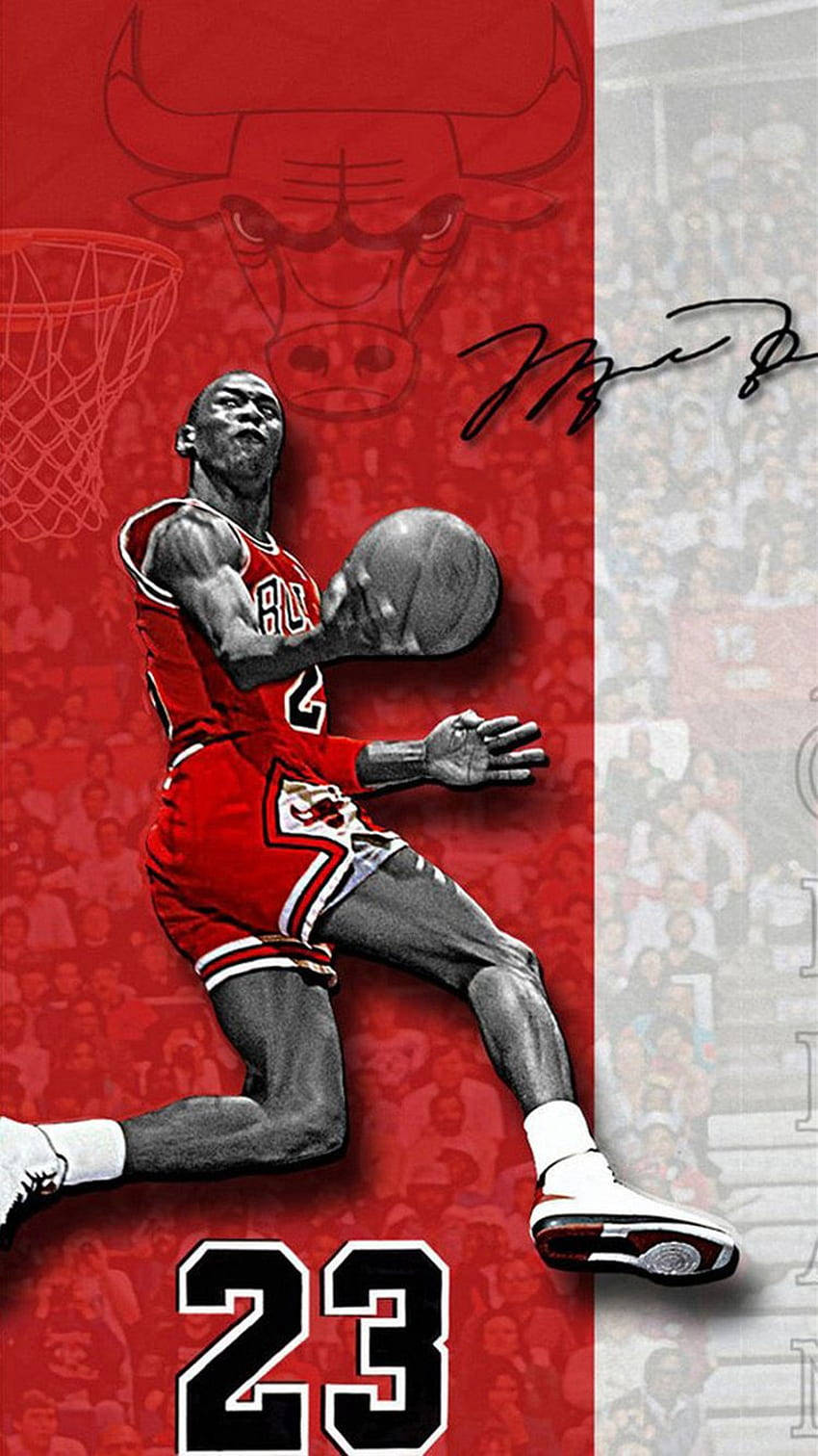 Cool Autographed Jordan Fan-art Background