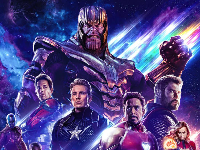 Cool Avengers Featuring Thanos Background