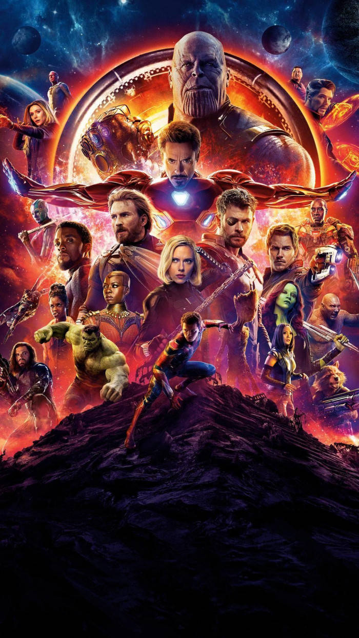 Cool Avengers Infinity War Ensemble Poster