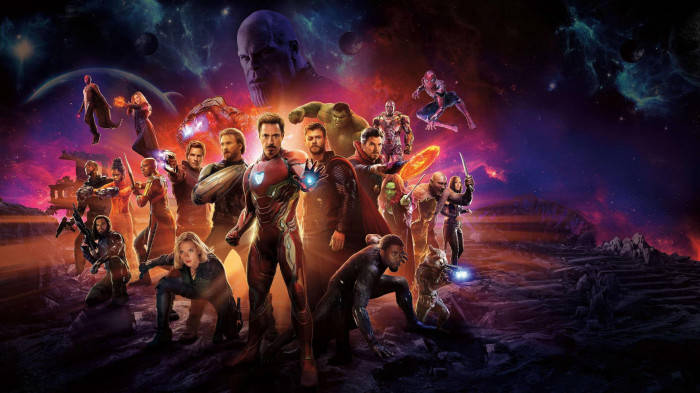 Cool Avengers Infinity War Heroic Pose