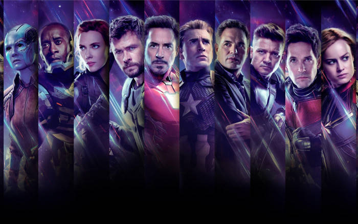 Cool Avengers Side By Side Background