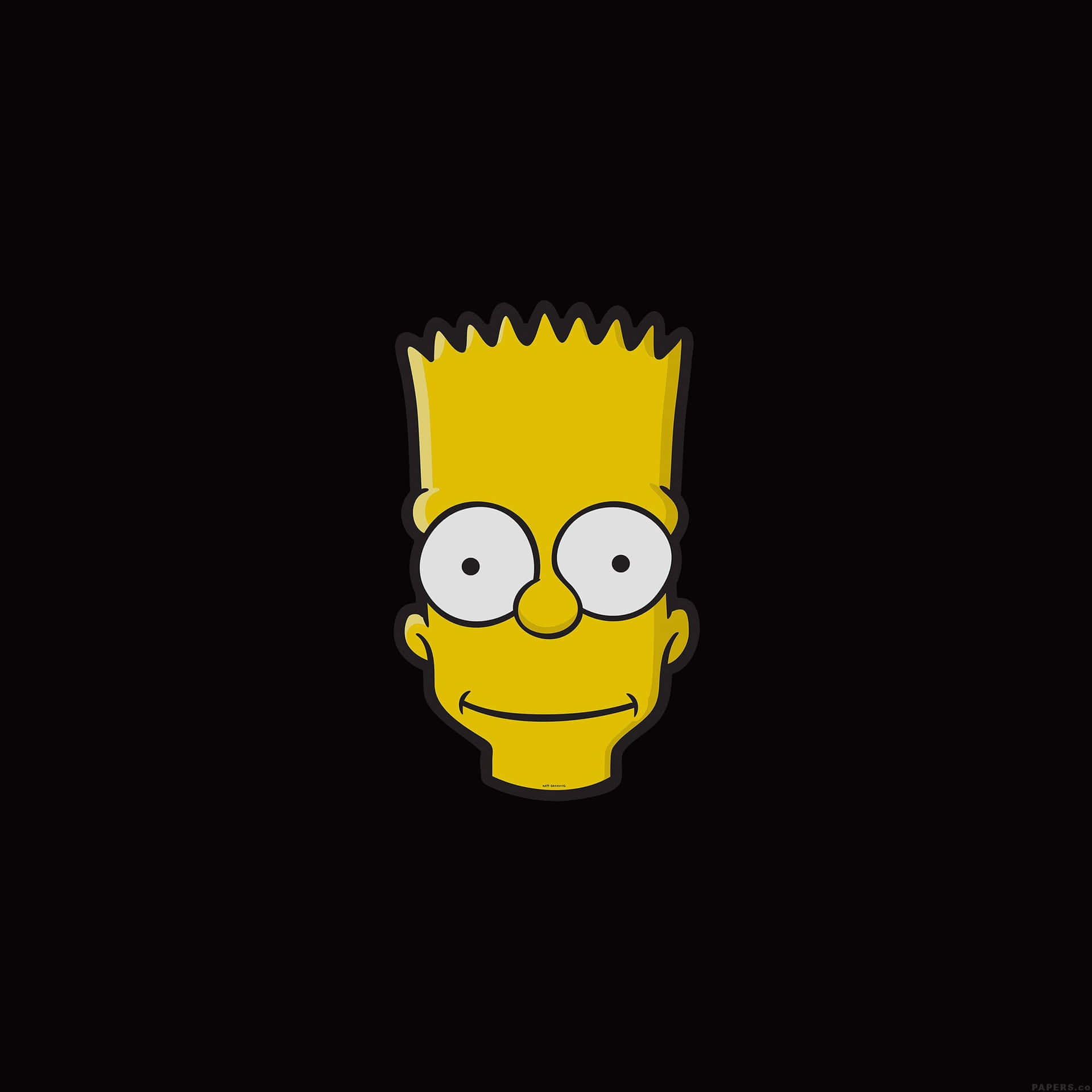 Cool Bart Simpson Rocking A Supreme Tee Background