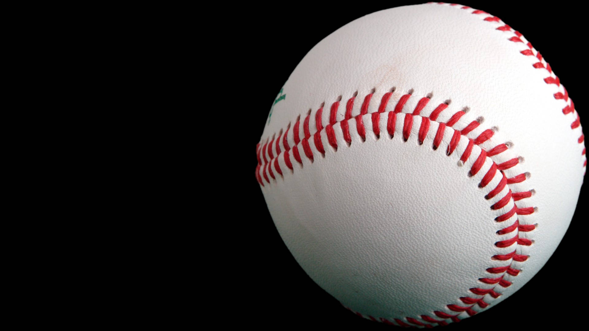 Cool Baseball Ball Close-up Background