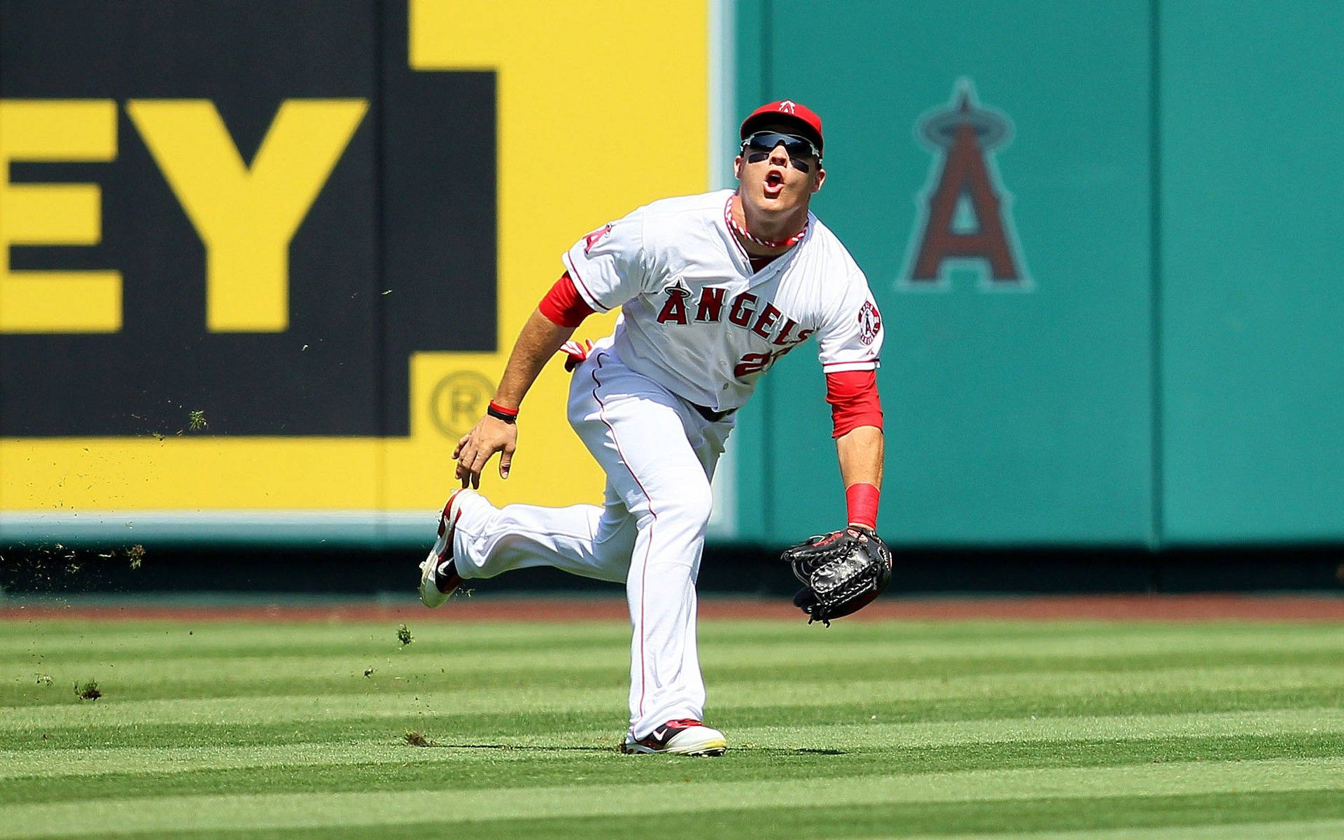 Cool Baseball Player Mike Trout