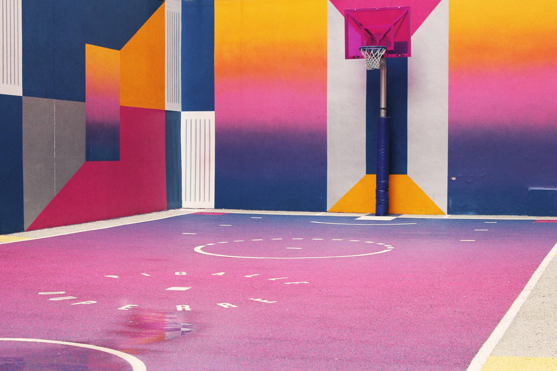Cool Basketball Art Background