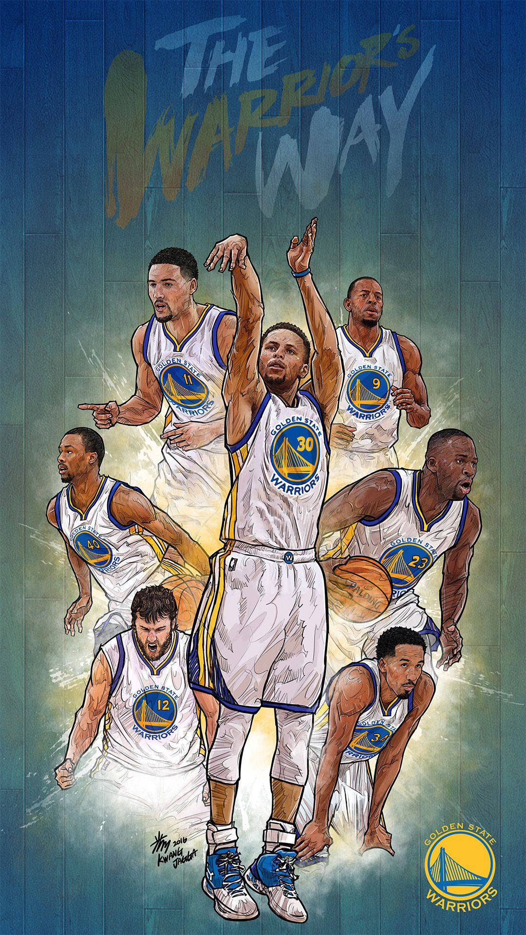 Cool Basketball Golden State Warriors Background