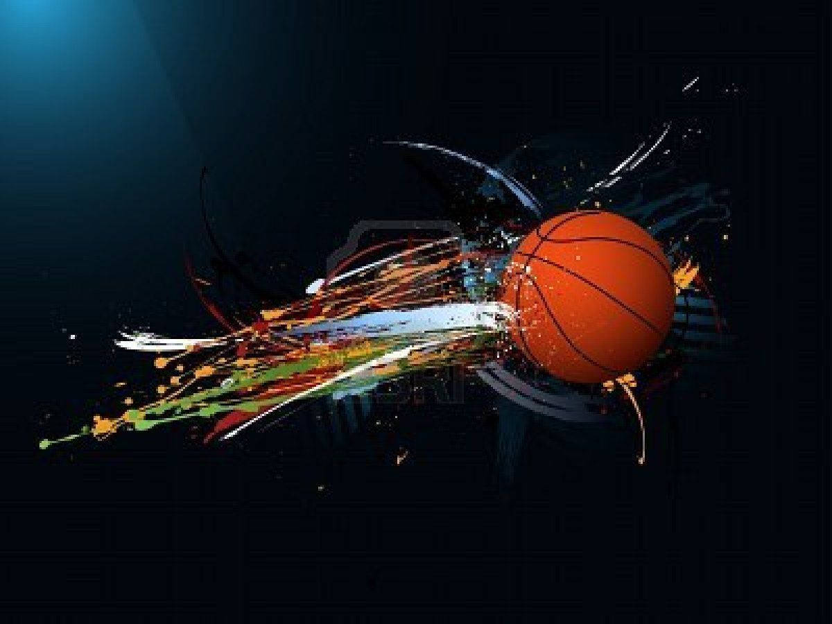 Cool Basketball Paint Background