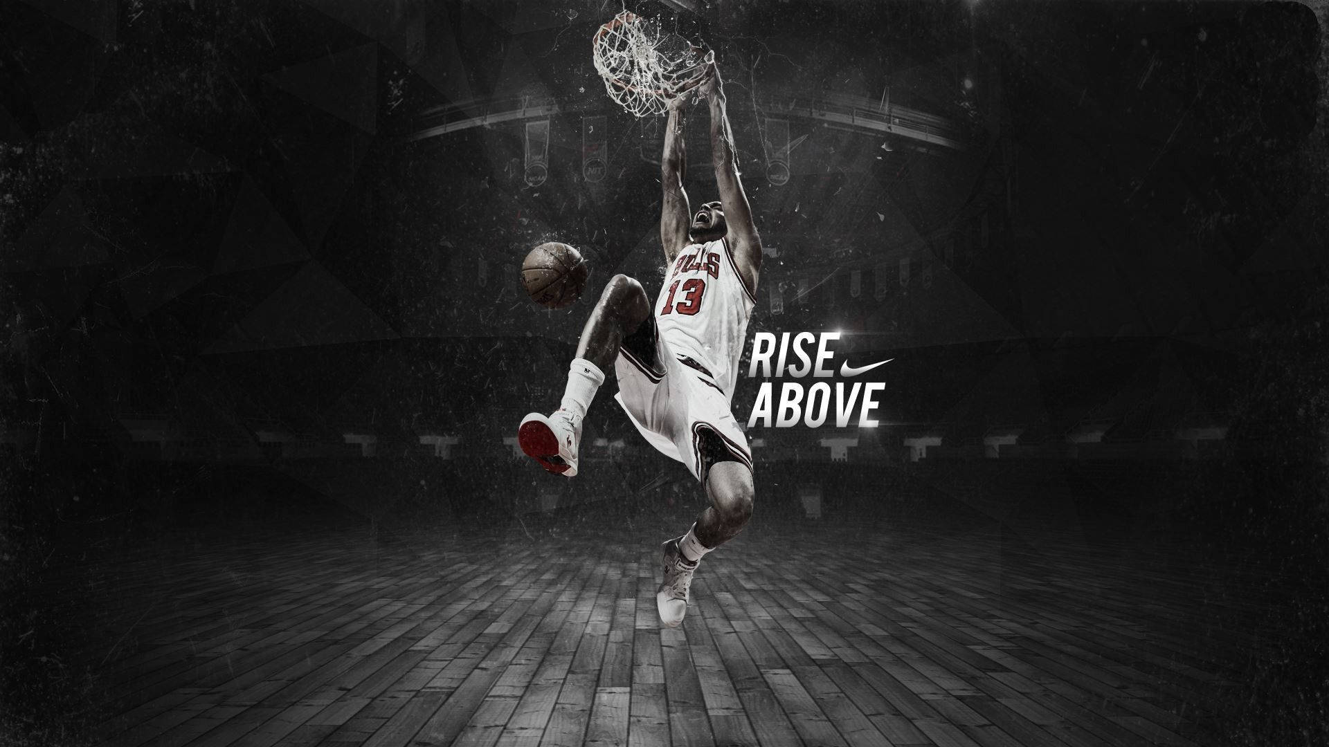 Cool Basketball Rise Above Background