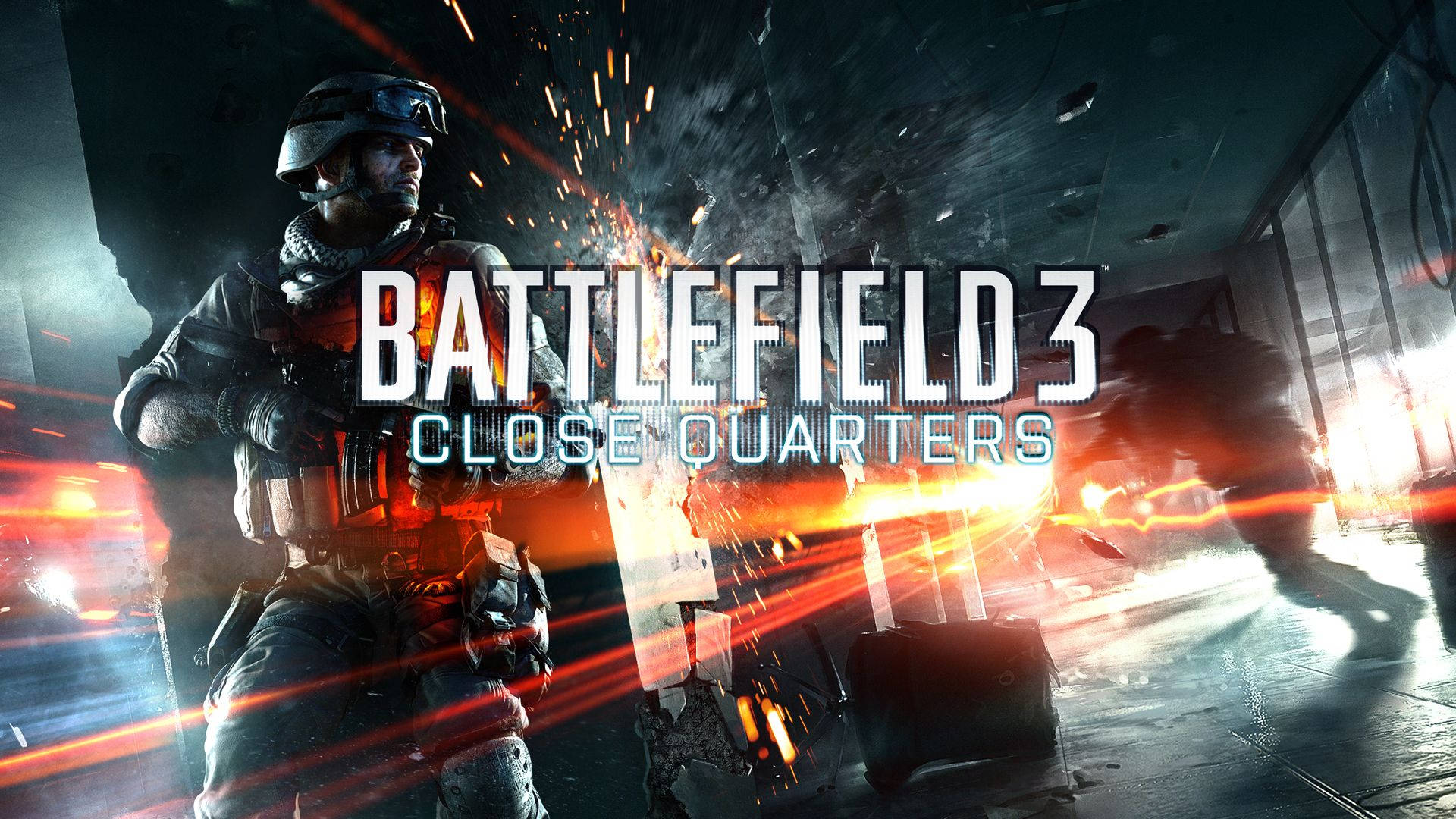 Cool Battlefield 3 Close Quarters Video Game Expansion Background