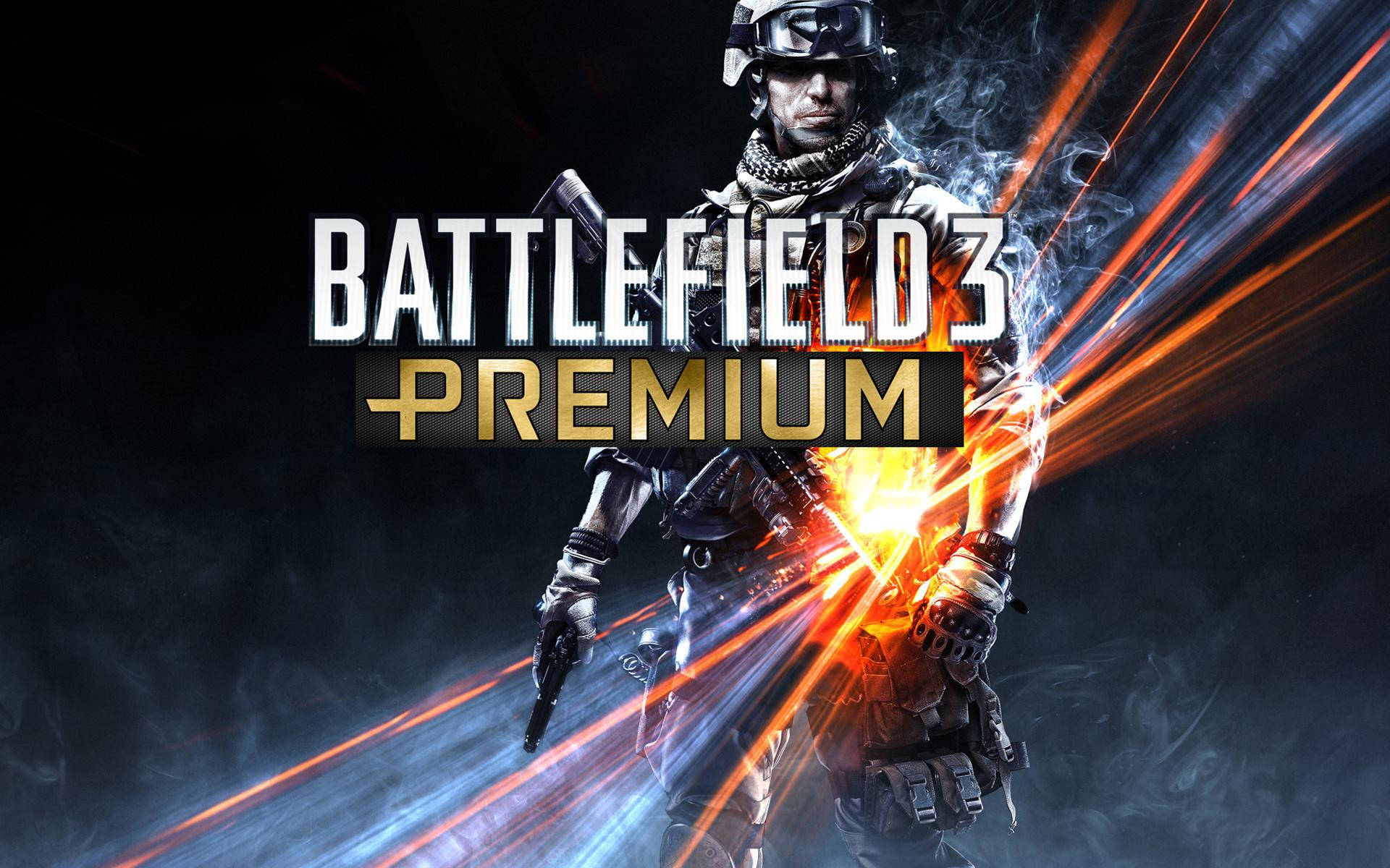 Cool Battlefield 3 Premium Edition Poster Background