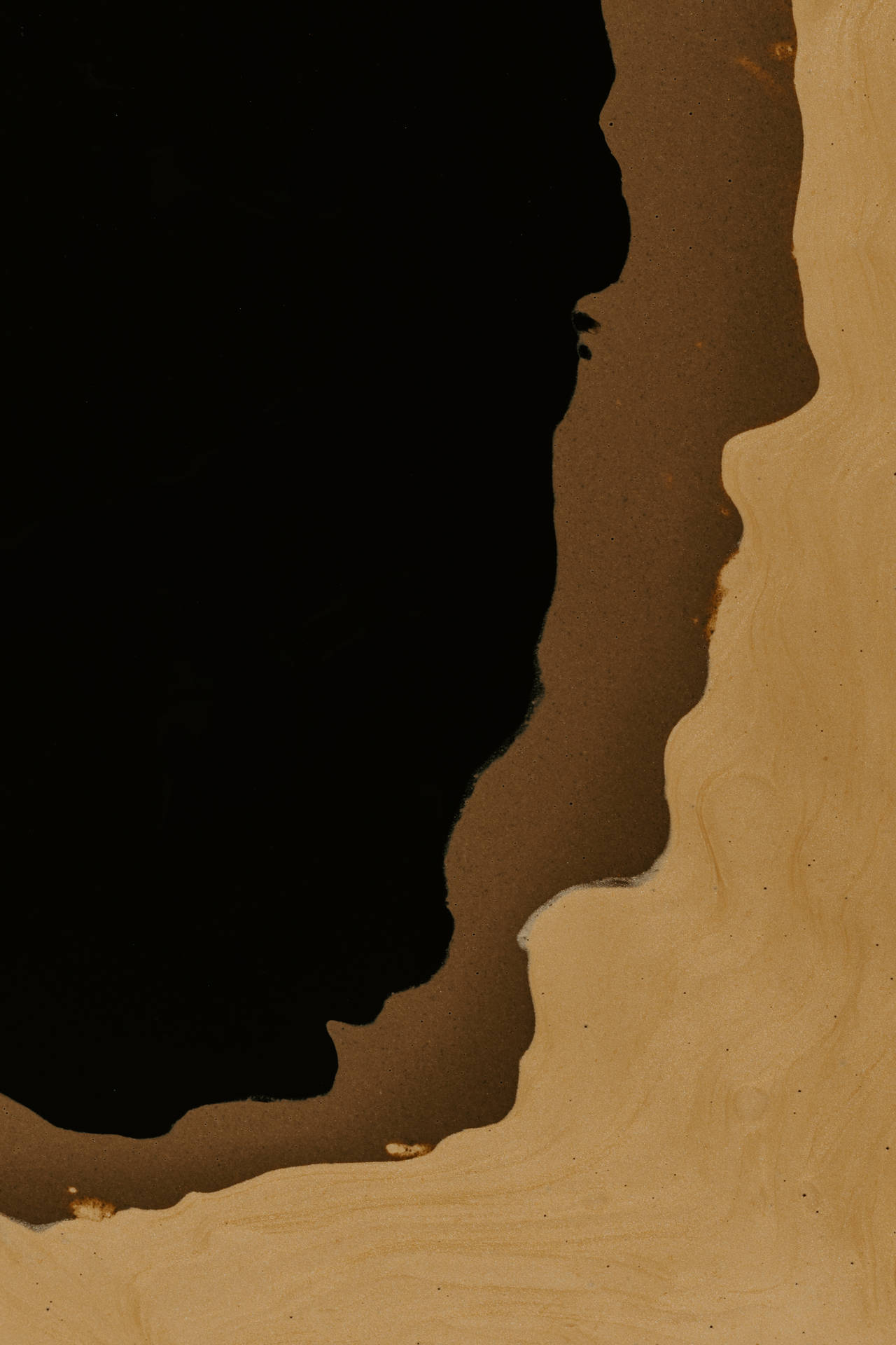 Cool Black Abstract Brown Background