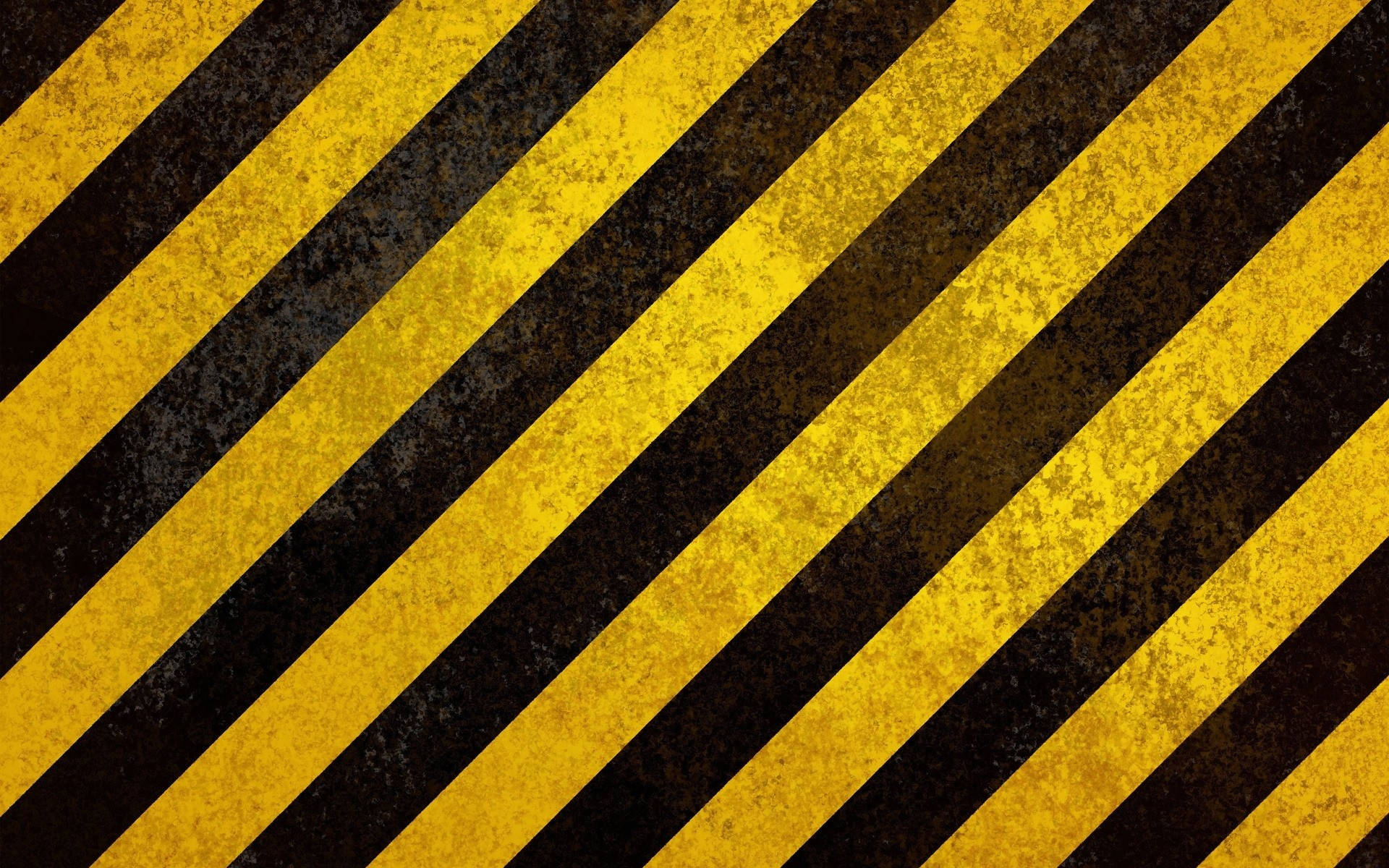 Cool Black And Yellow Hazard Background