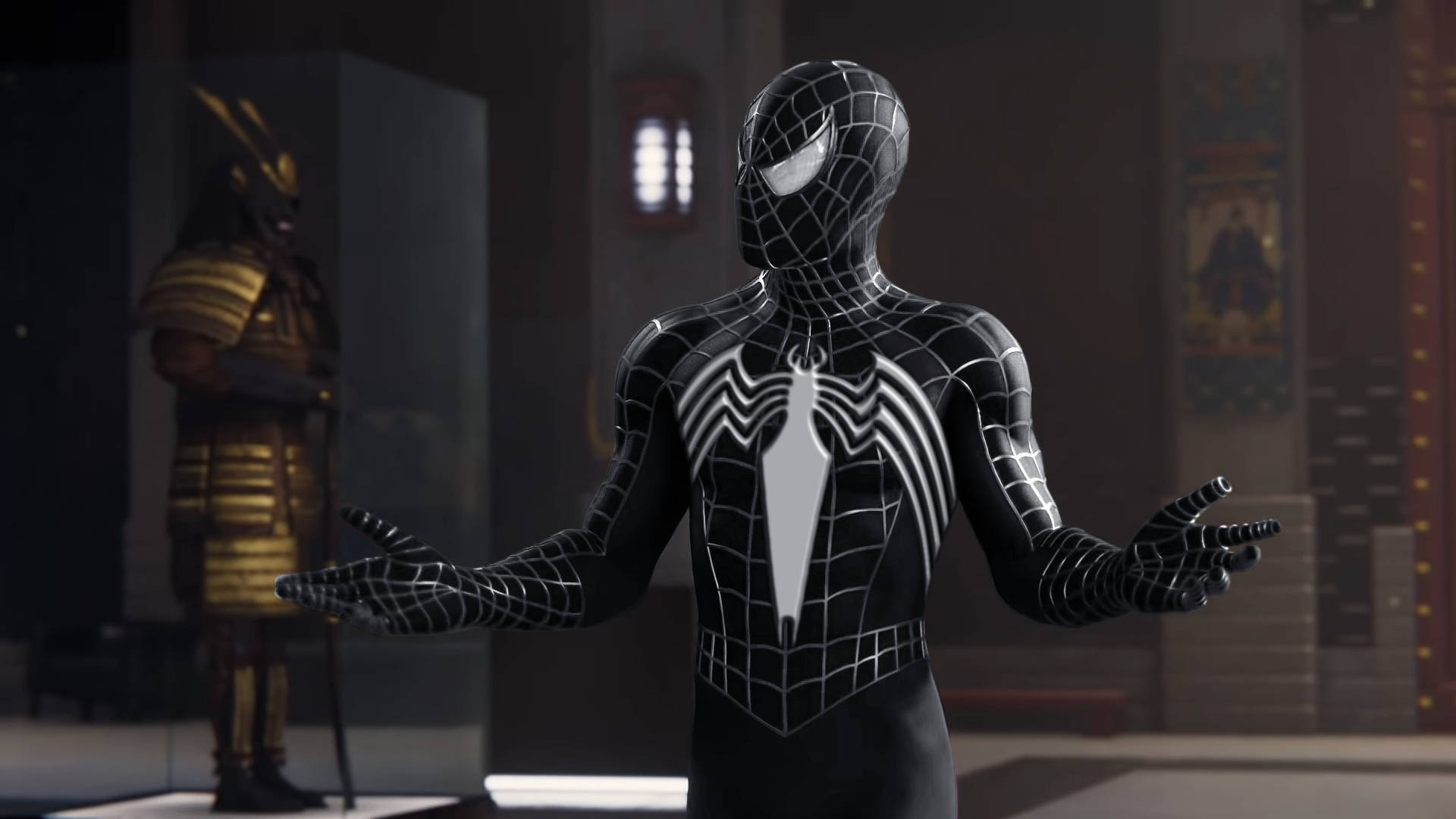 Cool Black Spiderman