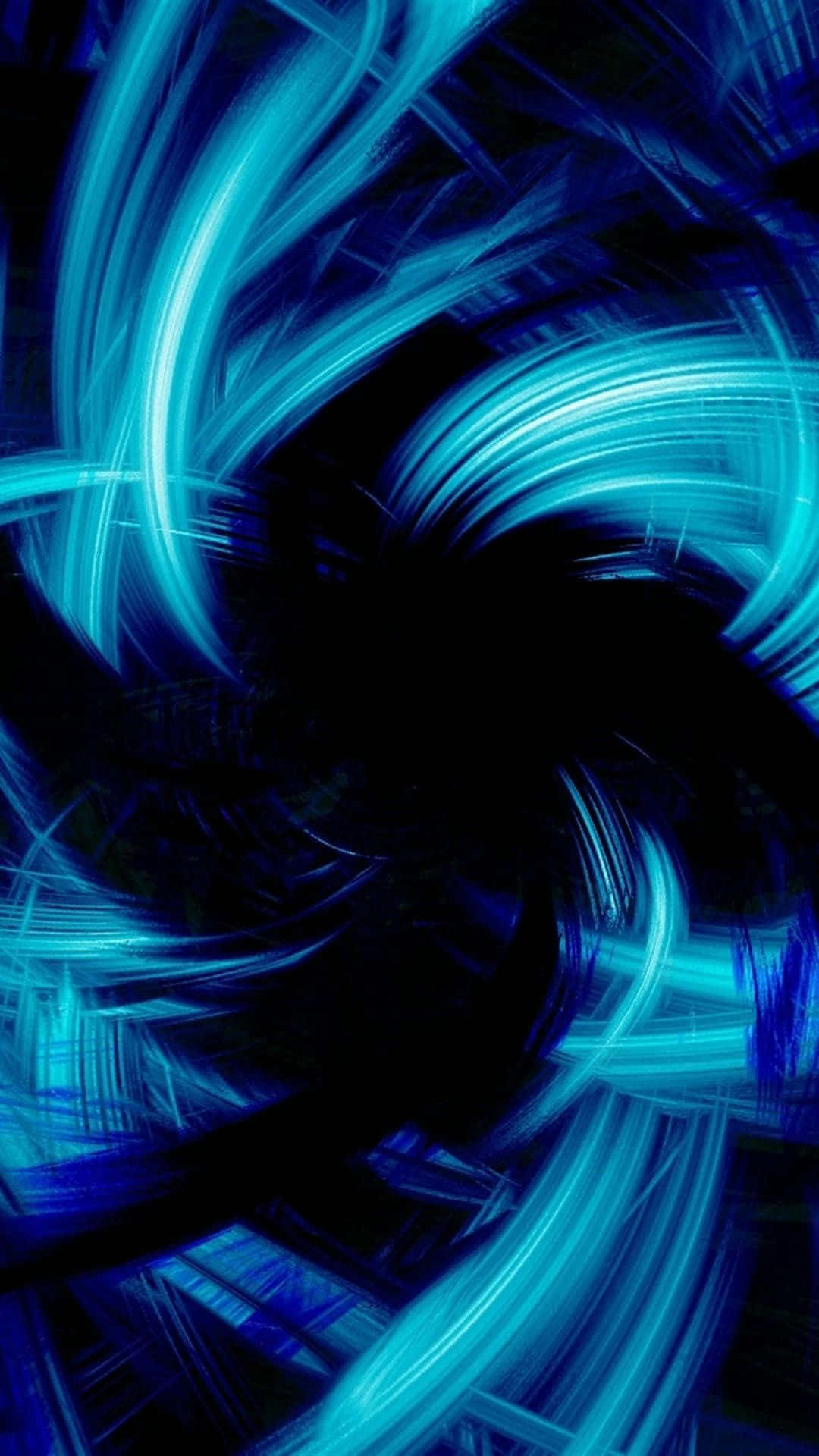 Cool Blue Abstract Iphone Wallpaper Background
