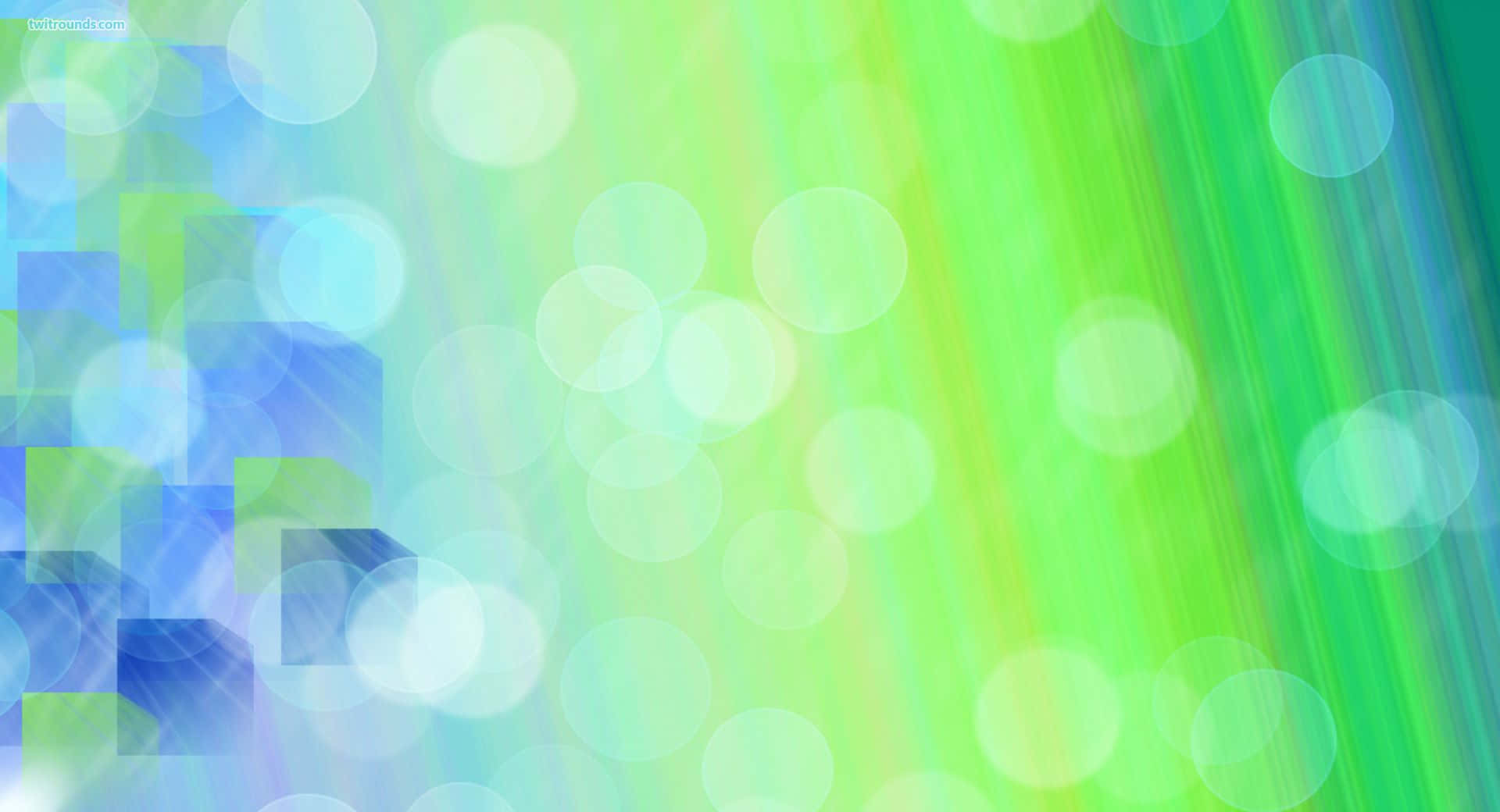 Cool Blue And Green 1920 X 1040 Background
