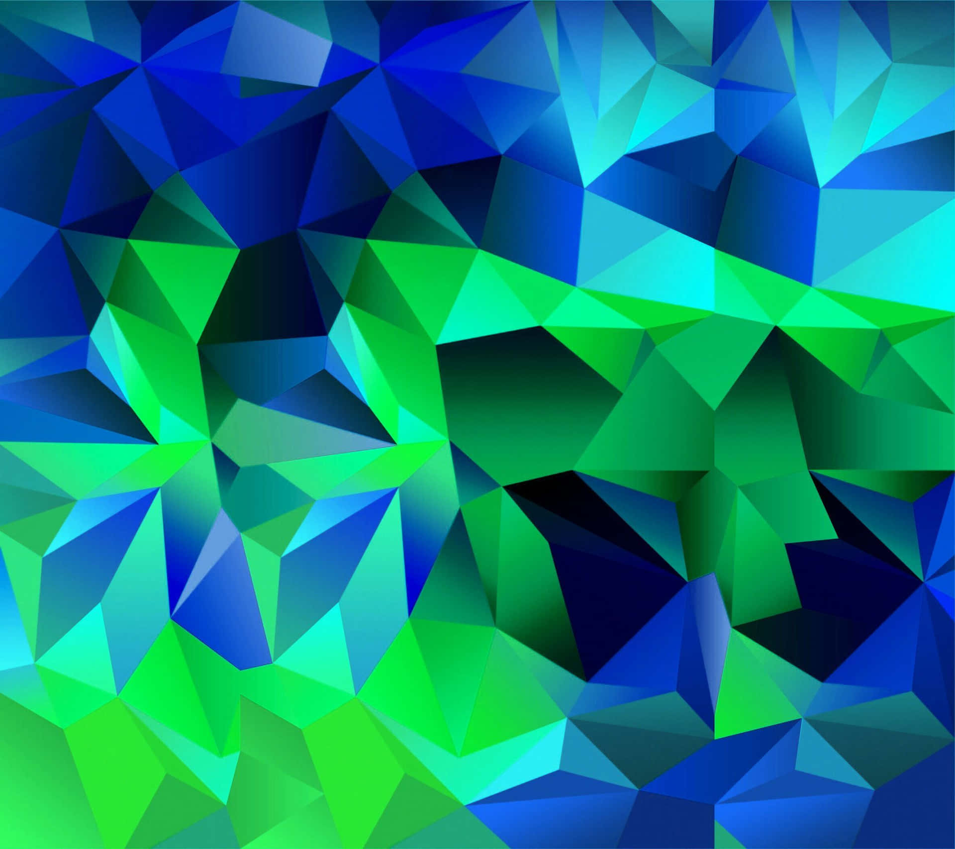 Cool Blue And Green 2160 X 1920 Background