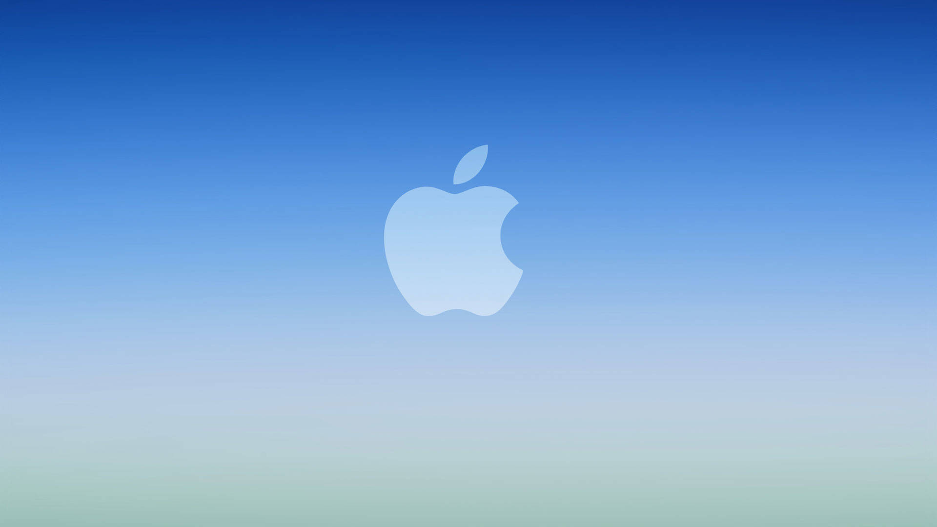 Cool Blue Apple Gradient Background