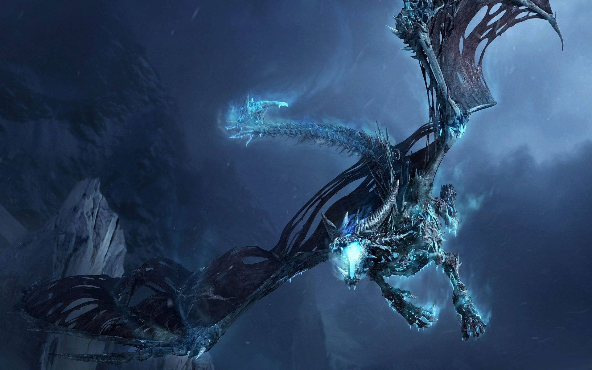 Cool Blue Dragon World Of Warcraft