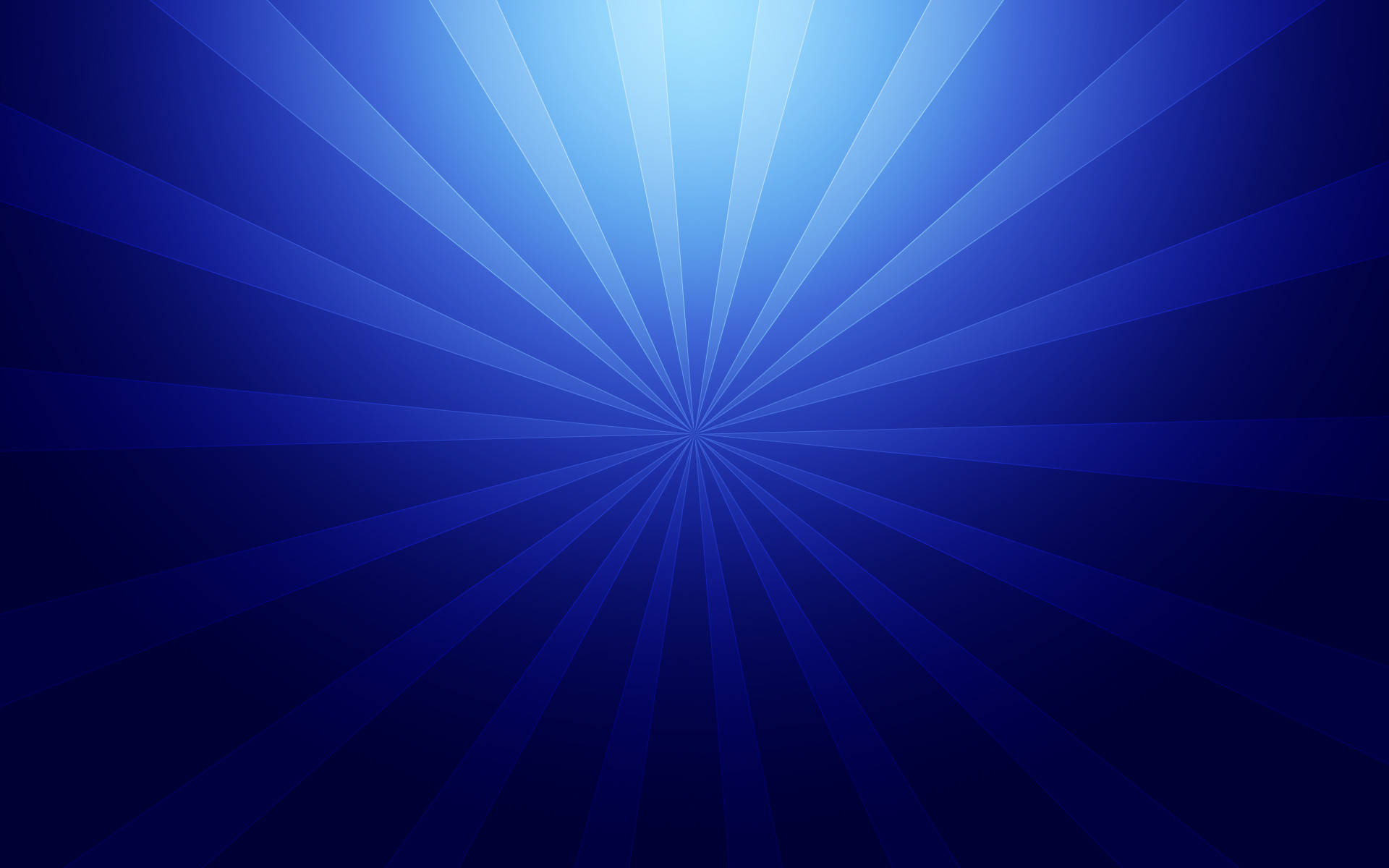 Cool Blue Sunburst Pattern Background