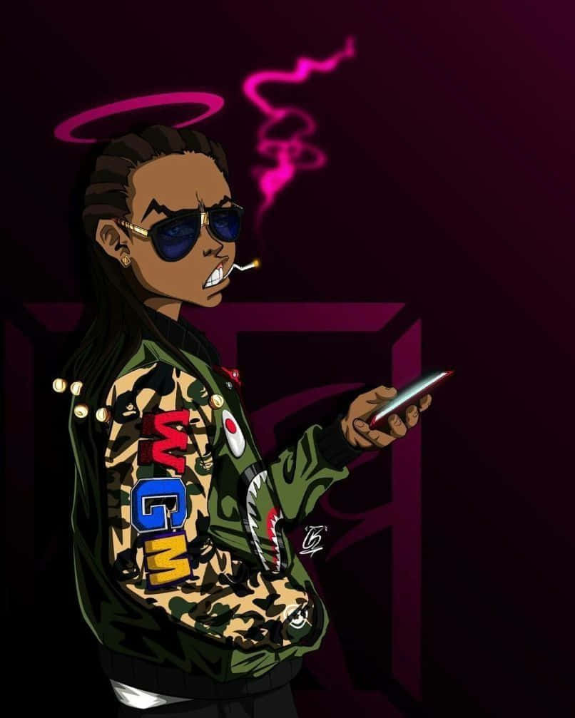Cool Boondocks Bape Background