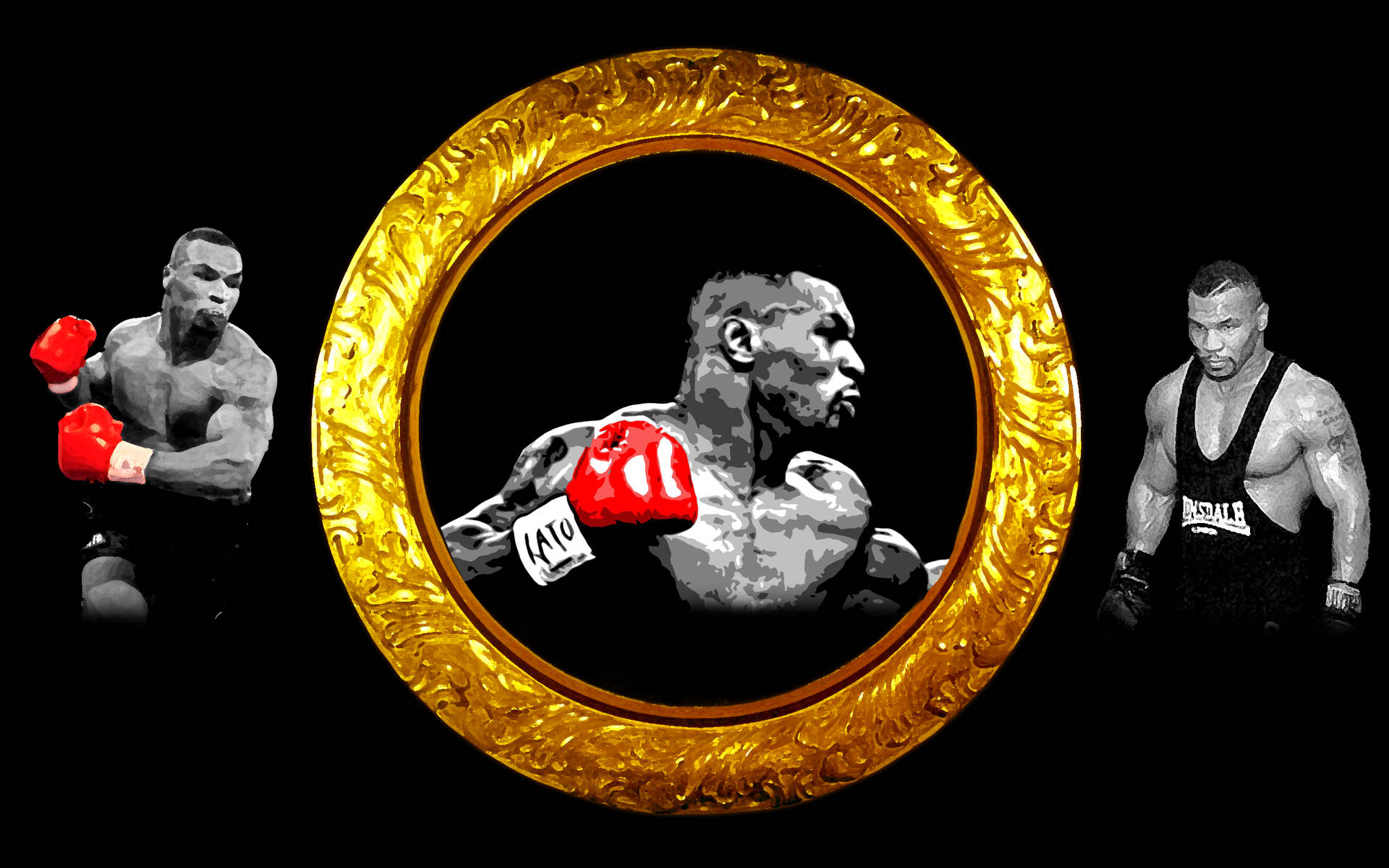 Cool Boxing Legend Background