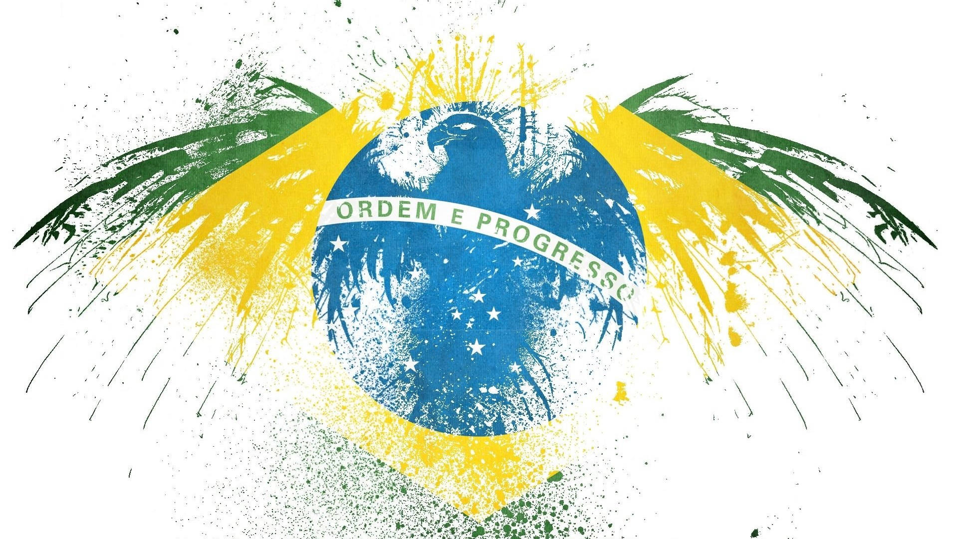 Cool Brazil Flag Background