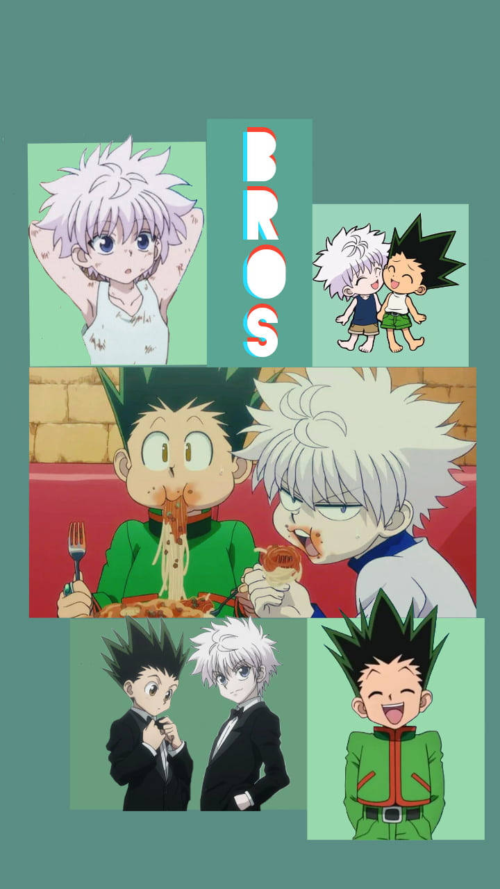 Cool Bros Gon And Killua Background