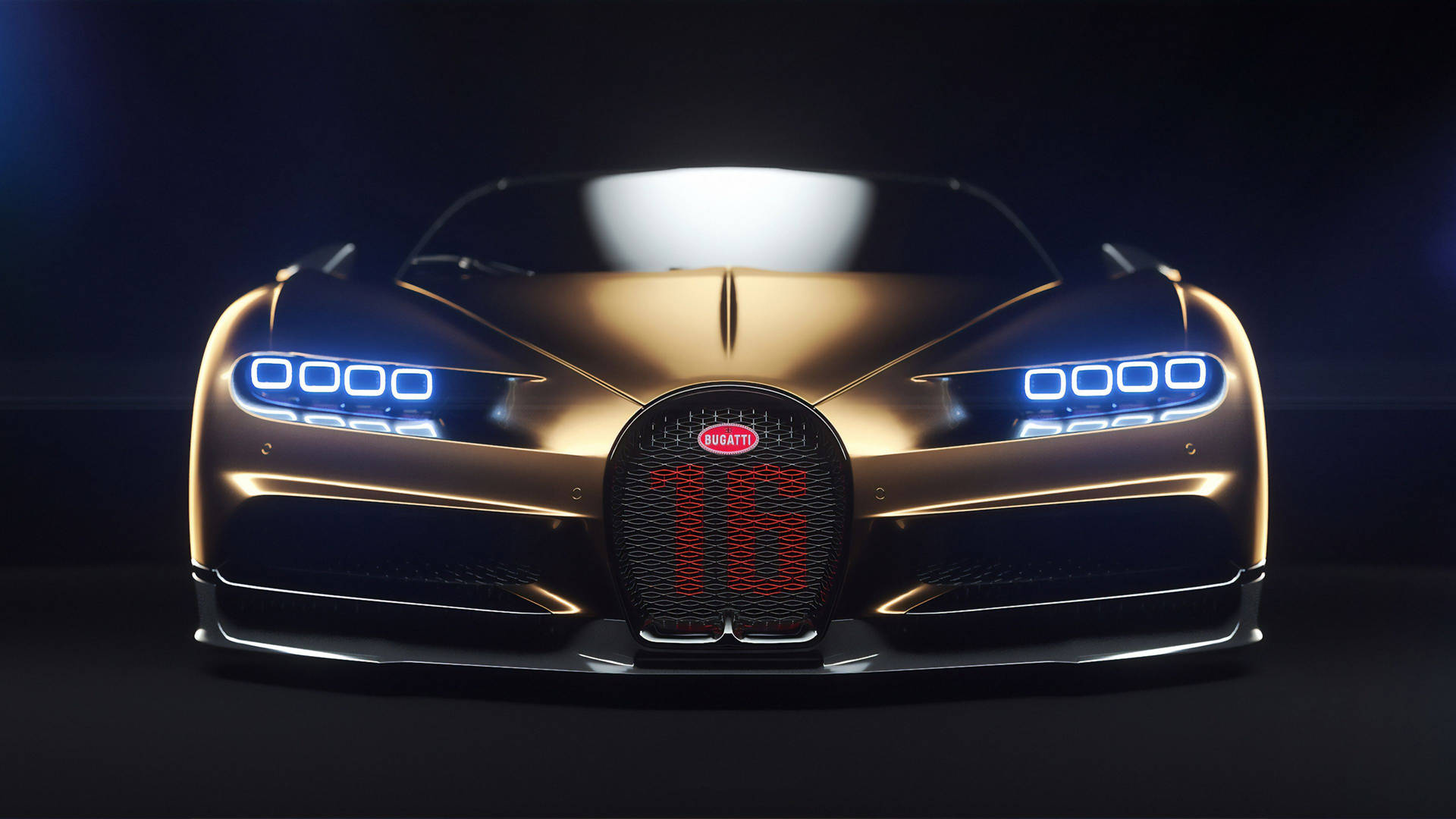 Cool Bugatti In Gold